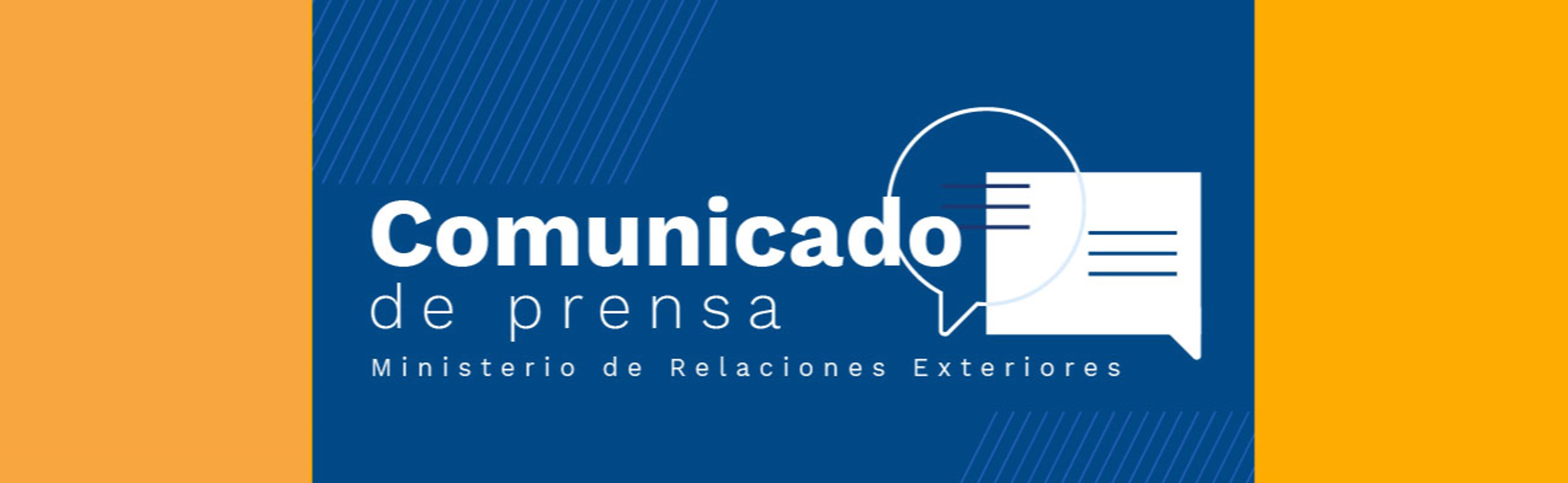 Comunicado De Prensa Del Ministerio De Relaciones Exteriores De